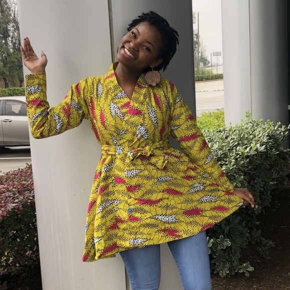 Veroex Dresses African Ankara Woman Wrapping Dress Blazer Poshmark